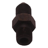 Maxbell 4AN Male to 7/16-24in Male Inverted Flare Steel Fitting , Anodise Black