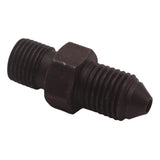 Maxbell 4AN Male to 7/16-24in Male Inverted Flare Steel Fitting , Anodise Black