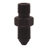 Maxbell 4AN Male to 7/16-24in Male Inverted Flare Steel Fitting , Anodise Black