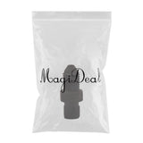 Maxbell 4AN Male to 7/16-24in Male Inverted Flare Steel Fitting , Anodise Black
