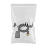 Maxbell 1/8 NPT Sensor Digital Oil Pressure Gauge Red Display Turbo Diesel Petrol
