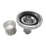 Maxbell Aluminum Blow Off Valve BOV Adapter with Plug For Bmw 135 335i 535i X5 N54