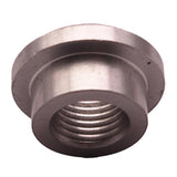 Maxbell 1/4NPT QTY:1 ALUMINUM FEMALE WELD ON/WELD IN FLANGE FITTING BUNG,LOW PROFILE
