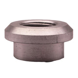 Maxbell 1/4NPT QTY:1 ALUMINUM FEMALE WELD ON/WELD IN FLANGE FITTING BUNG,LOW PROFILE