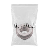 Maxbell 1/4NPT QTY:1 ALUMINUM FEMALE WELD ON/WELD IN FLANGE FITTING BUNG,LOW PROFILE