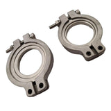 Maxbell Wastegate V-Band Clamp Turbo Set Kit with Screws Nuts for 38mm Wastegates