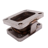 Maxbell Universal stainless Steel 15Deg T3 -T4 Turbo Exhaust Manifold Adapter Flange