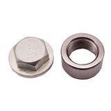 Maxbell Oxygen O2 Sensor Stainless Steel Weld On Bung & Plug Nut & Cap 18 x 1.5