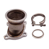 Max Maxb CT26 Downpipe Turbocharger Flange stainlesssteel 2.5"Outlet V-Band forToyota