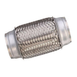 Max Maxb 3.5inx 6in Exhaust Flexible Tube Joint Repair Single Pipe, Stainless steel