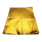 Maxbell Car 39"x47" Self Adhesive Reflect Gold Heat Wrap Barrier For Thermal Exhaust