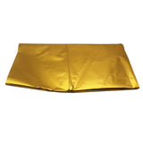 Maxbell Car 39"x47" Self Adhesive Reflect Gold Heat Wrap Barrier For Thermal Exhaust