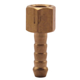 Maxbell Brass 1/8'' Female NTP To 7mm Tail Baed Fitting 1/8'' Hose ID
