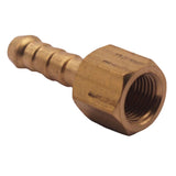 Maxbell Brass 1/8'' Female NTP To 7mm Tail Baed Fitting 1/8'' Hose ID