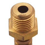 Maxbell Fitting Metric M14 x 1.5 Male To Bard Hose ID 7/16" 11mm Brass Fuel Air Gas