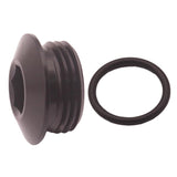 Maxbell Alloy Aluminum 12 AN 12 -AN ORB Socket Plug With O-ring Black