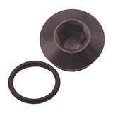 Maxbell Alloy Aluminum 12 AN 12 -AN ORB Socket Plug With O-ring Black