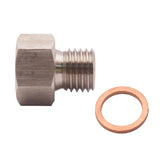 Maxbell Fitting Adapter NPT 1/8" Female To Metric M12X1.5 Male Replace auto meter