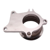 Maxbell Stainless Steel for T3/T4 Turbo 5 Bolt to 3" V-Band Flange Turbo Adaptor