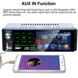 Max Maxb Bluetooth Car MP5 Player Touch HD Capacitive Screen FM Audio MP5 Player+8 LED Camera