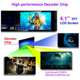 Max Maxb Bluetooth Car MP5 Player Touch HD Capacitive Screen FM Audio MP5 Player+8 LED Camera