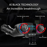 Max Maxb New Wireless Bluetooth Handsfree Calling Car Kit FM Transmitter Car MP3