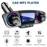 Max Maxb New Wireless Bluetooth Handsfree Calling Car Kit FM Transmitter Car MP3