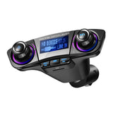 Max Maxb New Wireless Bluetooth Handsfree Calling Car Kit FM Transmitter Car MP3