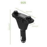 Max Maxb New Wireless Bluetooth Handsfree Calling Car Kit FM Transmitter Car MP3