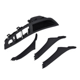 Maxbell 4PCS Door Handle Window Switch Panel & Interior Door Handle for BMW 5 Series
