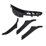 Maxbell 4PCS Door Handle Window Switch Panel & Interior Door Handle for BMW 5 Series