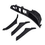 Maxbell 4PCS Door Handle Window Switch Panel & Interior Door Handle for BMW 5 Series
