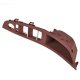Max Maxb 4PCS Door Handle Window Switch Panel Interior Button Frame for BMW Red Brown
