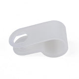 Max Maxb 100 Pack Rope Light P-Style Mounting Clips with Compatible Stainless 0.188 inch