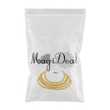 Max Maxb 100 Pack Rope Light P-Style Mounting Clips with Compatible Stainless 0.313 inch