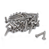 Max Maxb 100 Pack Rope Light P-Style Mounting Clips with Compatible Stainless 0.313 inch