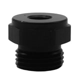 Max Maxb 1/8" NPT Female To 1/2" BSP Male Reducer Oil Pressure Gauge Adapter Black