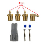 Max Maxb GENUINE 3 Port Electronic Boost Control Solenoid Valve W/ Brass Silence