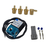 Max Maxb GENUINE 3 Port Electronic Boost Control Solenoid Valve W/ Brass Silence