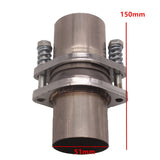 Maxbell Universal Quick Fix Exhaust Spring Bolt Flange Repair Pipe Kit 2" ID To OD