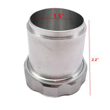 Maxbell 1.5inch OD Aluminium Alloy Weld On Filler Neck With Cap Fuel Oil Tank
