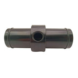Maxbell Aluminum Black Inline Radiator Hose Temperature Sensor Adapter 3/8 NPT