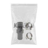 Maxbell Aluminum Black Inline Radiator Hose Temperature Sensor Adapter 3/8 NPT