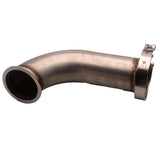 Maxbell 3" 90 Degree V-Band With Clamp Pipe Short Leg 6" leg Downpipe