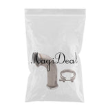 Maxbell 3" 90 Degree V-Band With Clamp Pipe Short Leg 6" leg Downpipe
