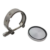 Maxbell 50mm BOV Block Off Plate Cap Flange Adapter Plug Blanking Plate Clamp
