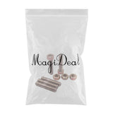 Maxbell 5 Pieces M10x1.25 50mm Turbo Stud Nut Kit For Mitsubishi DSM 1G EVO1~10