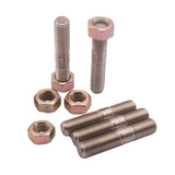 Maxbell 5 Pieces M10x1.25 50mm Turbo Stud Nut Kit For Mitsubishi DSM 1G EVO1~10