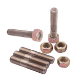 Maxbell 5 Pieces M10x1.25 50mm Turbo Stud Nut Kit For Mitsubishi DSM 1G EVO1~10