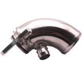 Maxbell Aluminum 66mm Turbo Elbow Inlet Exhaust Pipe Tubes for Audi A3 8V S3 S1 TT